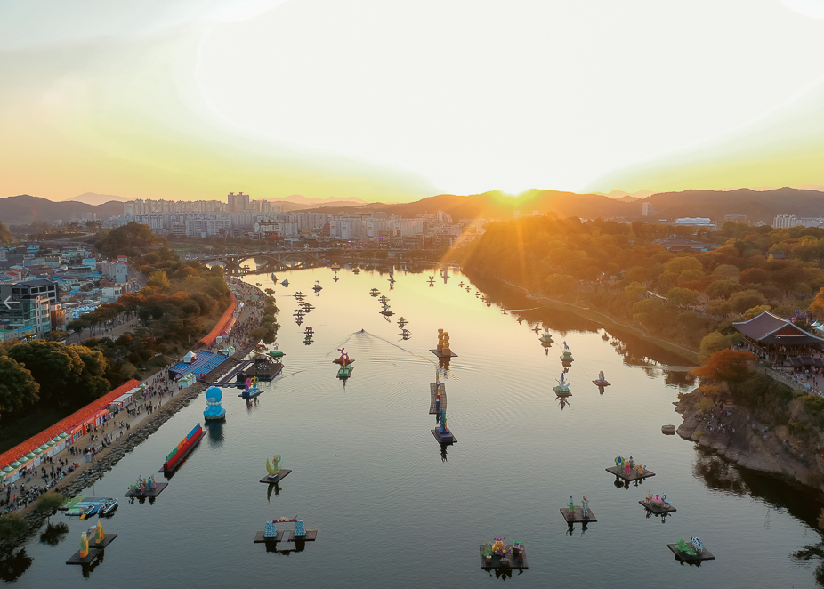 진주 남강유등축제