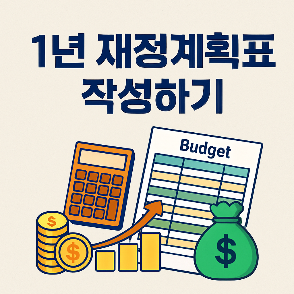 성공적인 재정관리의 첫걸음, 1년 재정계획표 완벽 작성법