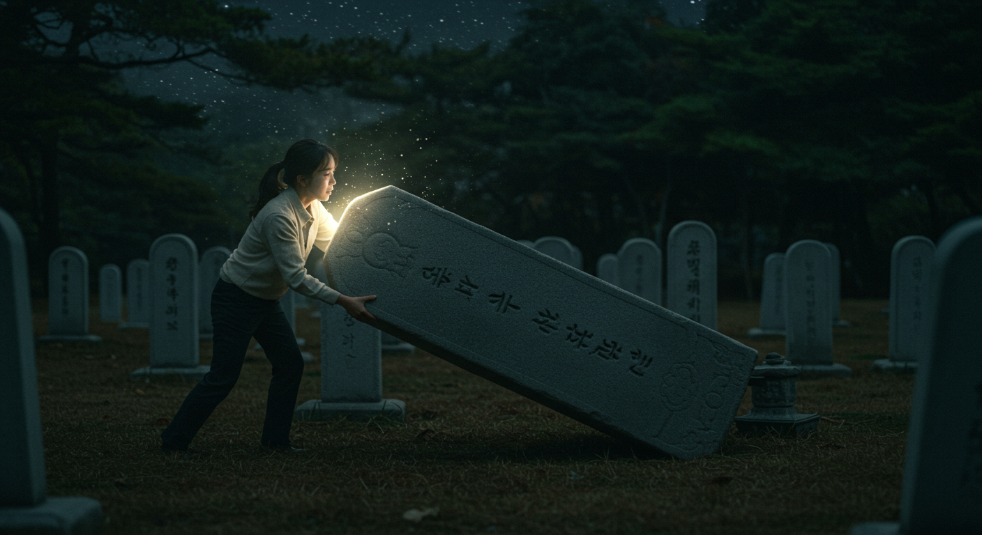 묘비를 &lsquo;정리된 상태로 옮긴 꿈&rsquo;은 오히려 긍정적인 예지