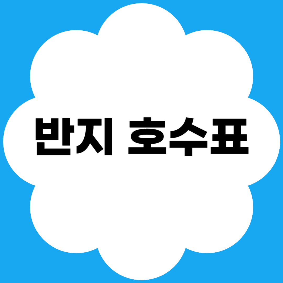 반지호수 표