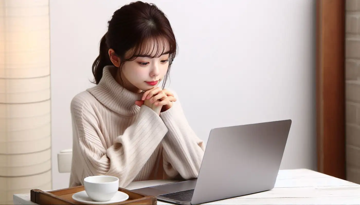 테바라-상장-시간을-알아보고-가상자산-관리하는-여성의-모습