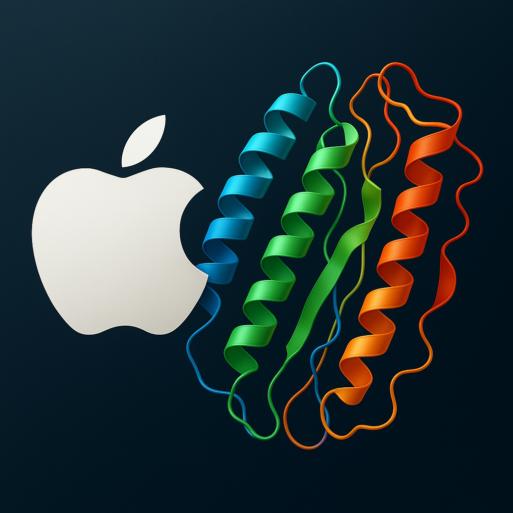 애플의 SimpleFold, 단백질 구조 분석 연구 효율을 높여줄까?
