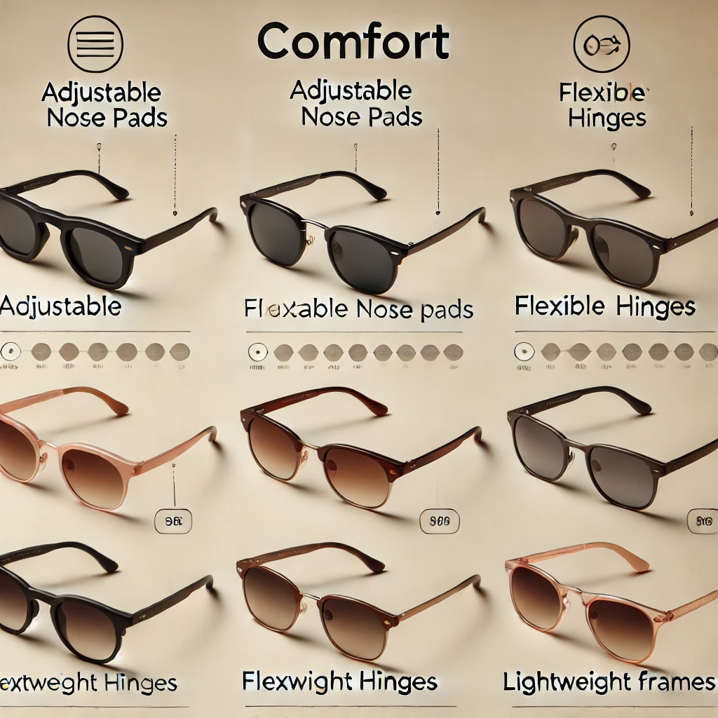 선글라스 편안함과 착용감