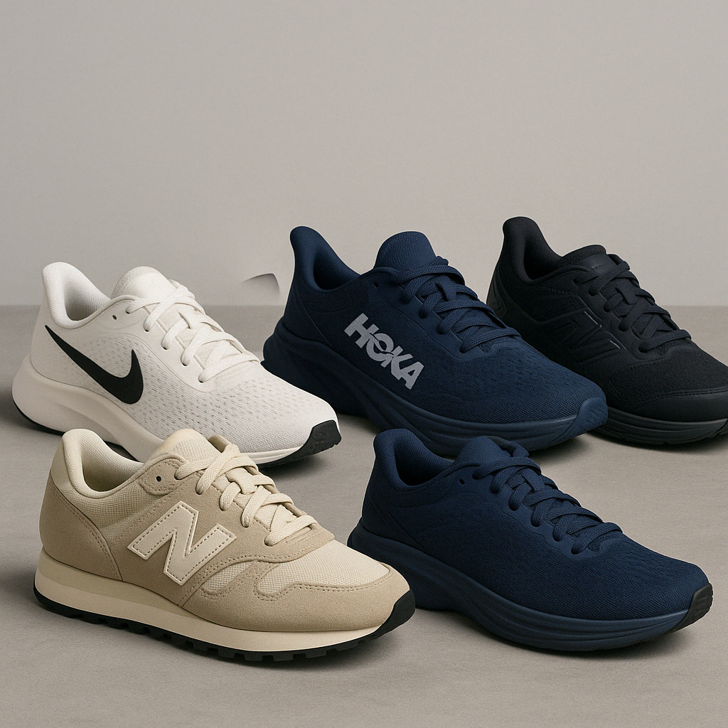 글로벌 운동화 브랜드별 비교 관련 사진