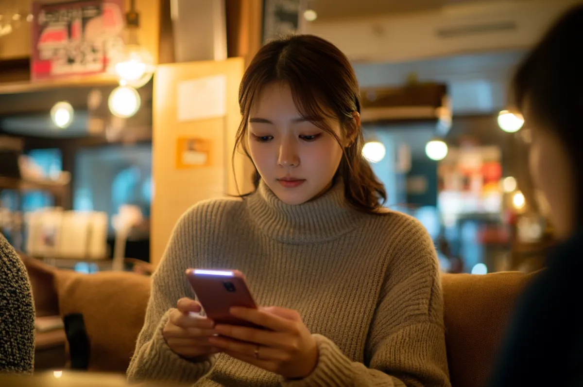 메가커피-기프티콘-구매하는-여자01