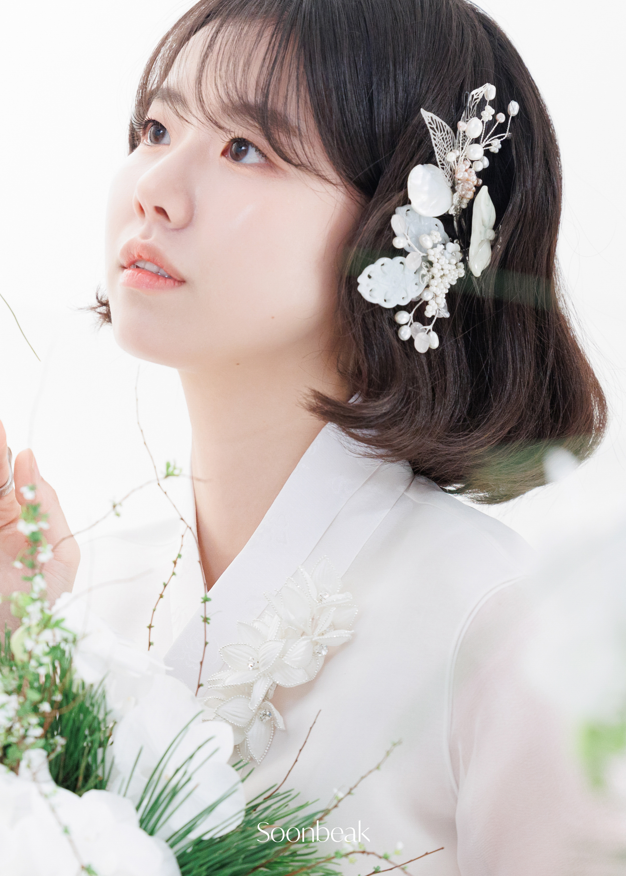 천안 프로필사진 순백스튜디오 &mdash; 여자 한복 프로필 사진 후기 1
