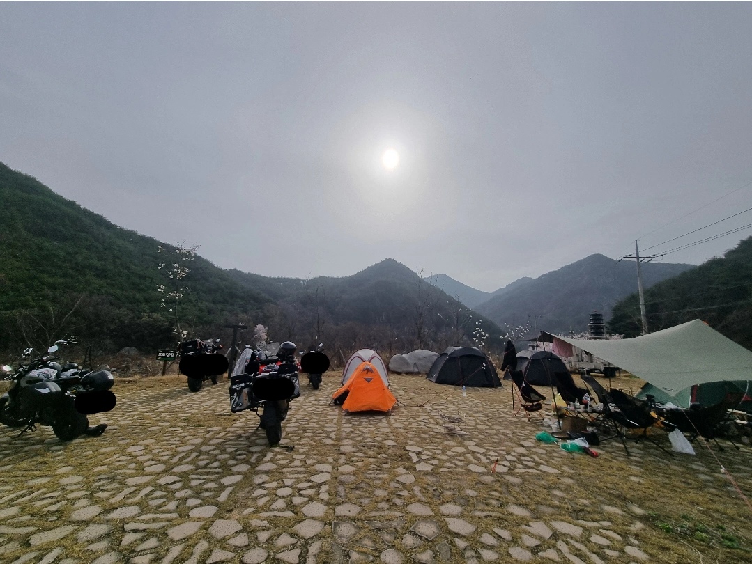아침 주변 풍경