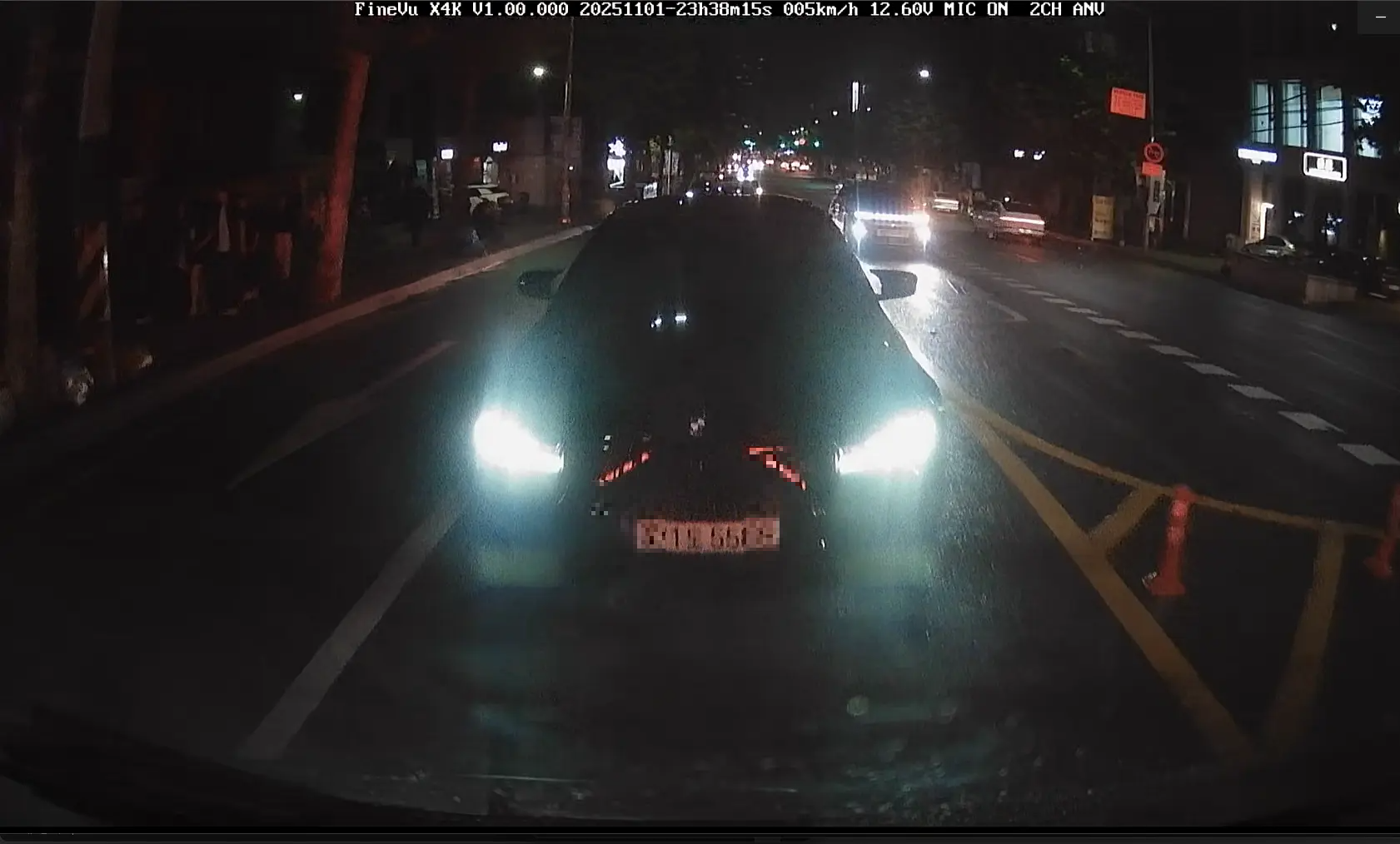 FHD 후방카메라 화질입니다.