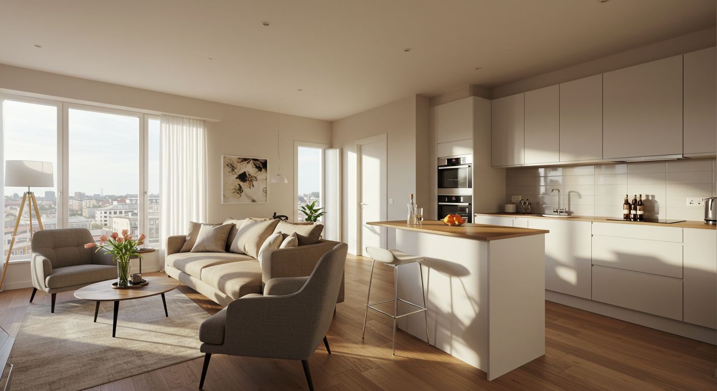 아파트 실내 모습