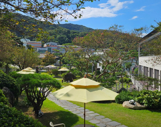 배롱나무 정원카페