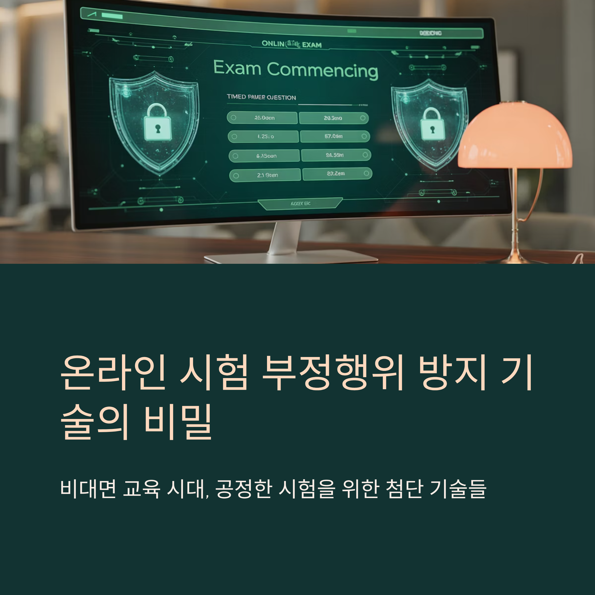 온라인 시험 부정행위 방지 기술의 비밀