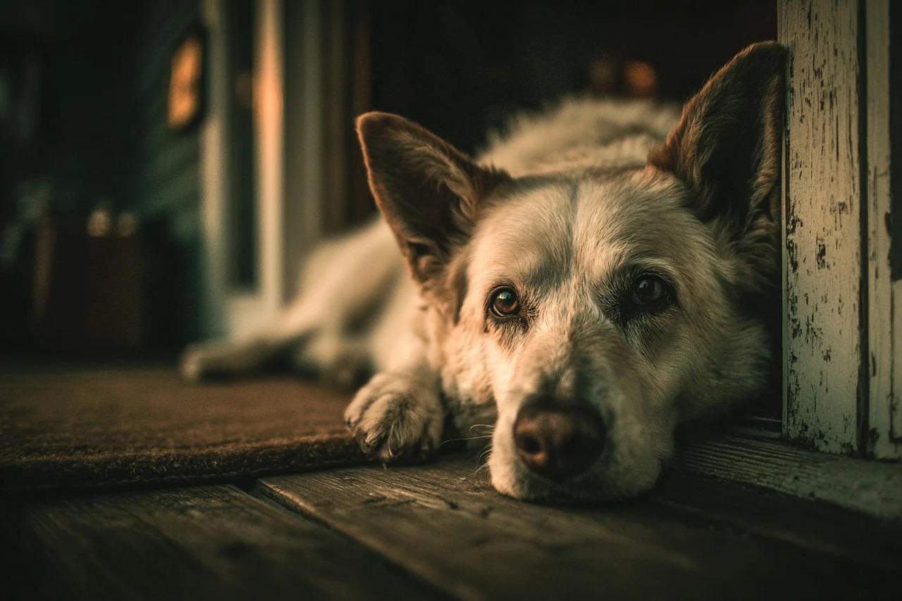 아이폰으로 촬영한 감성스러운 강아지 사진