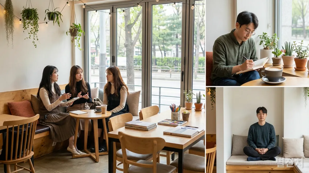 다양한 활동으로 자아를 탐색하는 한국 청년들