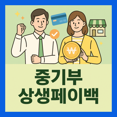2025 중기부 상생페이백, 환급 및 소비복권 혜택 총정리