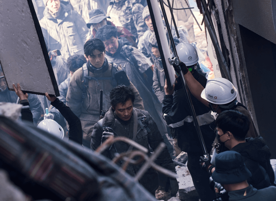 콘크리트 유토피아 촬영현장