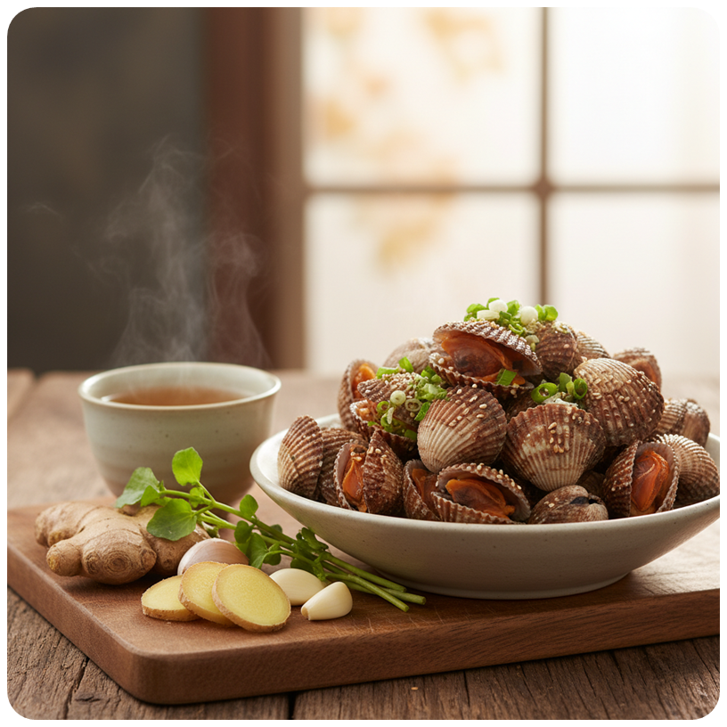 꼬막 제철, 효능과 영양 성분