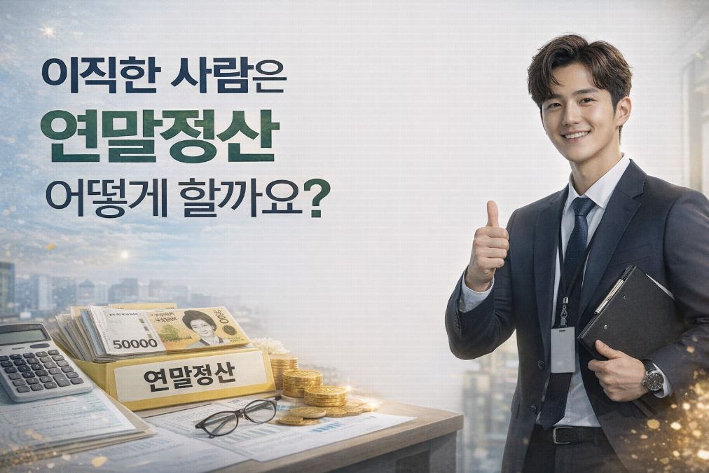 이직자 연말정산 실수 없이 100% 환급받는 법