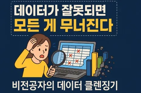 데이터가 잘못되면 모든 게 무너진다 — 비전공자의 데이터 클렌징기