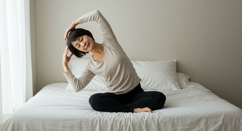 고관절 이완 스트레칭