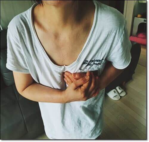 가슴통증 여성