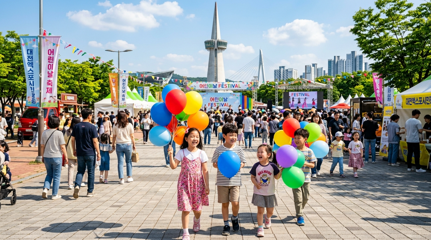 2026 대전 어린이날 행사 총정리: 엑스포과학공원부터 구별 축제까지