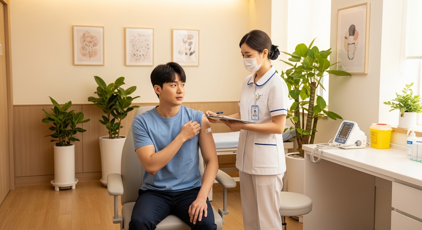 접종후가슴답답&amp;#44; 독감접종준비&amp;#44; 독감접종후기