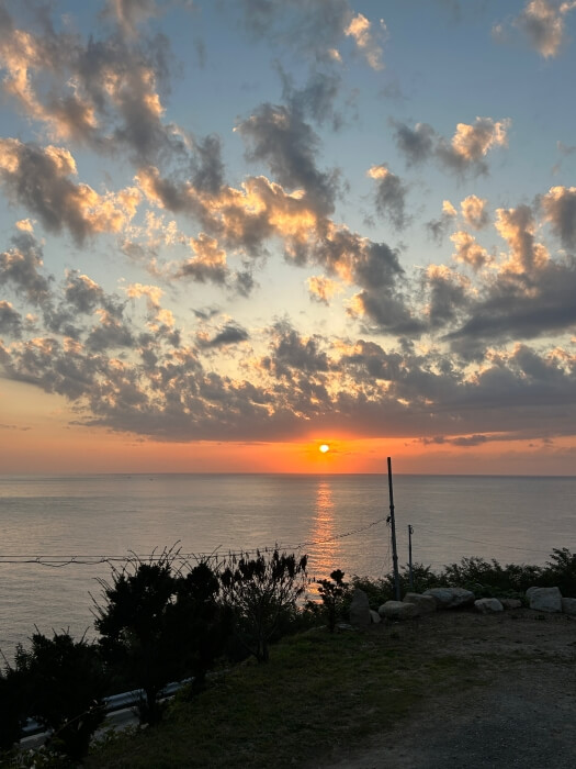 울릉도-학포노을집