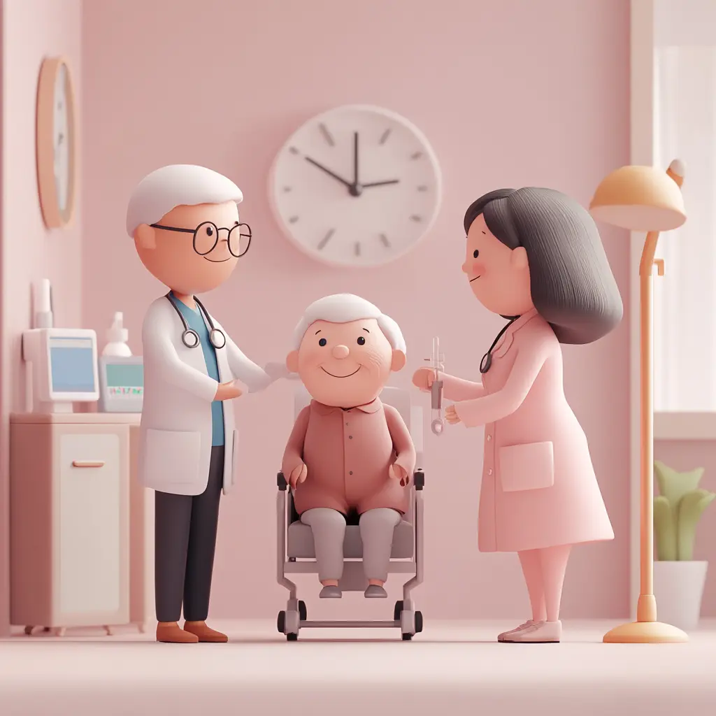 ์ ์ฅ์งํ ํ์๊ฐ ์์์ผ ํ ๋ณดํ์ ๋ํ์ฌ ์ค๋ช
์ ๋ฃ๋ ํ์ ๋ชจ์ต ์ด๋ฏธ์ง