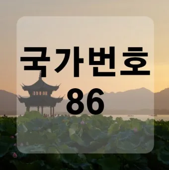 전화번호 국가코드 입력 순서 및 국제전화 연결 팁_26