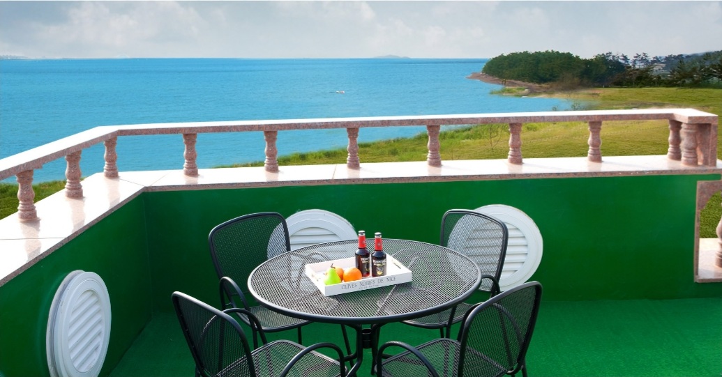 그곳에가면 펜션 B동 야외 테라스