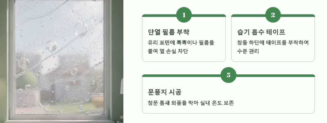 결로현상 해결방법