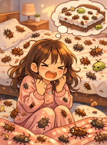 벌레가 우글거리는 꿈 해몽 총정리! 10가지 유형 꿈해몽 총정리!