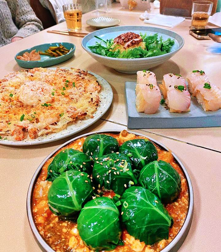 토요일은 밥이좋아 성수 서울숲 캐주얼 한식 맛집 전복들깨국수 강된장쌈밥 제철회묵은지말이 돌문어간장국수 서울 핫플레이스 재벌집 장손 김남희 토밥 좋아 방송정보