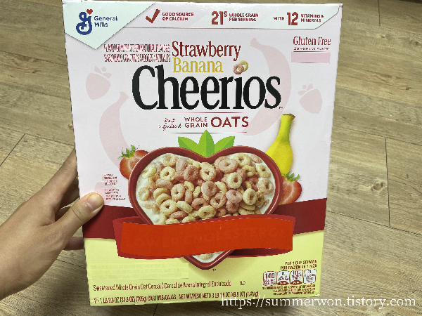 제네럴밀스 딸기바나나 치리오스