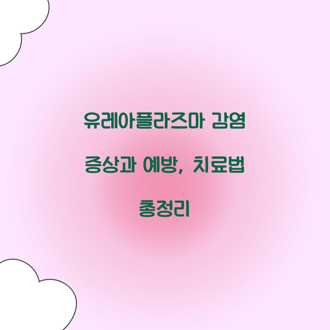 유레아플라즈마 감염