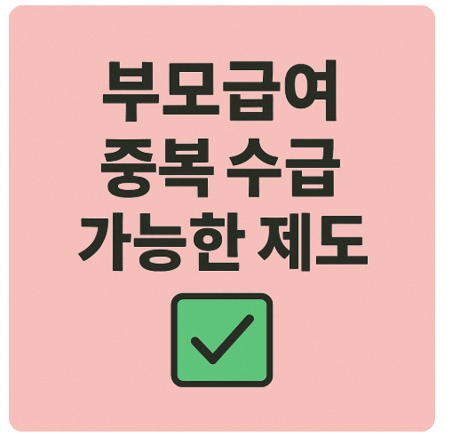 부모급여 중복 수급 가능한 제도 6가지 – 놓치면 손해!