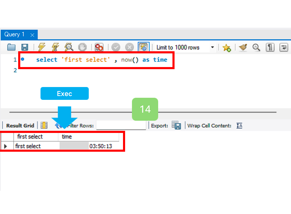 정상적으로 MySQL 서버 연결됐다면 테스트하세요.