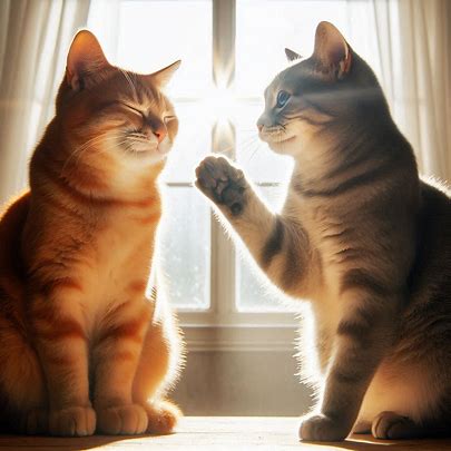 고양이의 비음성 의사소통