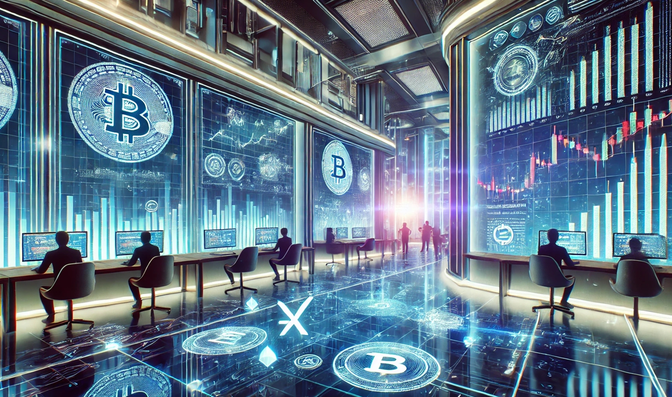 암호화폐 거래소 관련 이미지