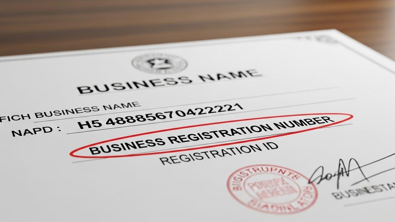 개인사업자등록번호 찾는법