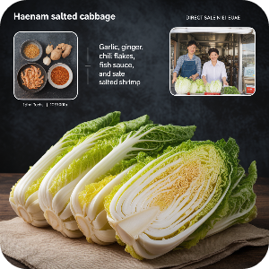 2025 해남 절임배추 10kg 양념 레시피·비율 직거래 이미지