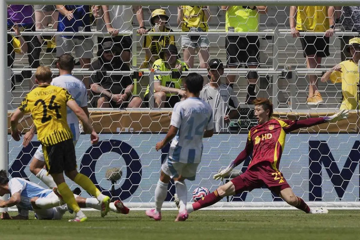 클럽 월드컵 울산 HD 도르트문트에 실점 하는 장면