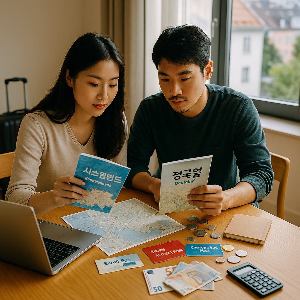 스위스 독일 자유여행 경비와 숙소 정보