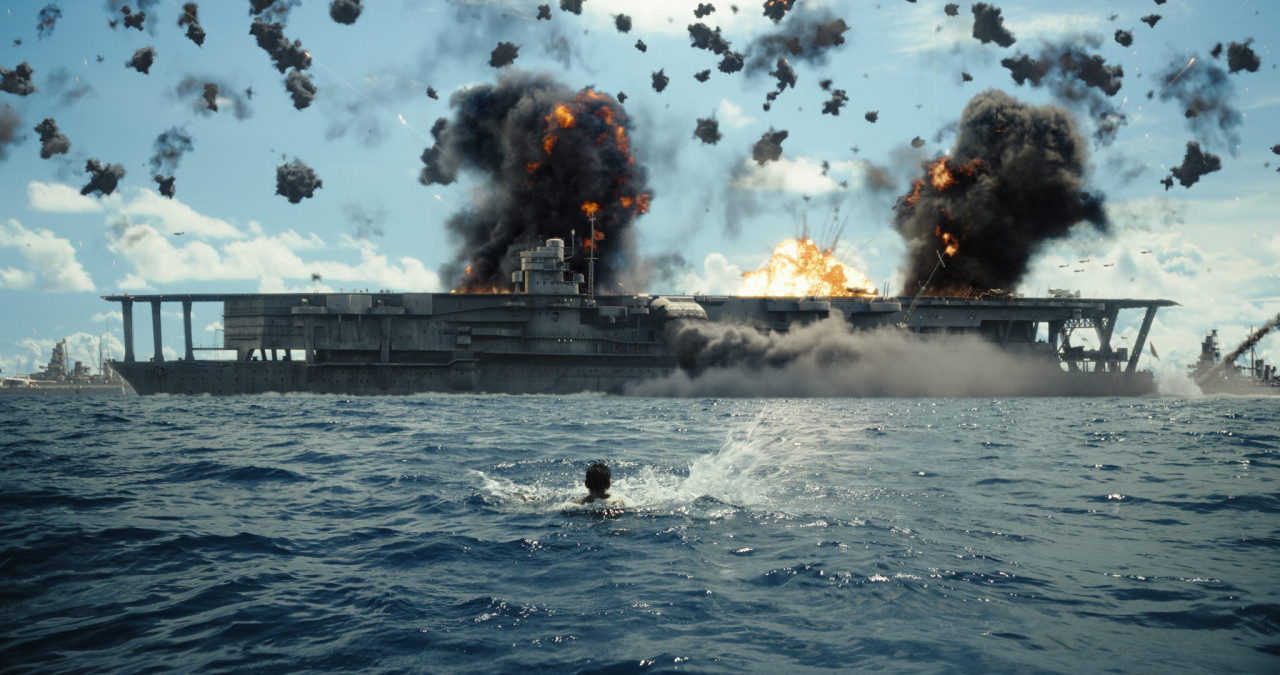 미드웨이-스틸컷-침몰하는-항공모함