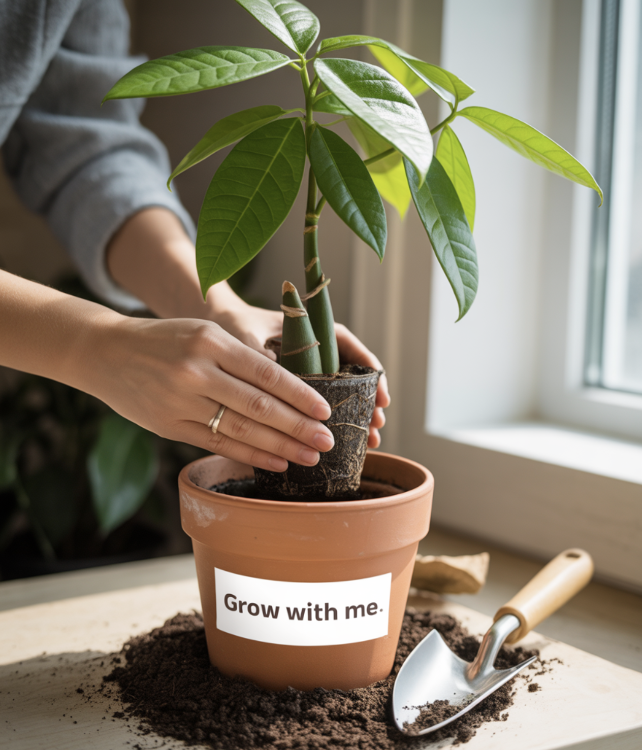 흙이 딱딱해요&amp;#44; 분갈이가 필요할 때