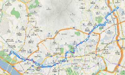 172번버스 노선도