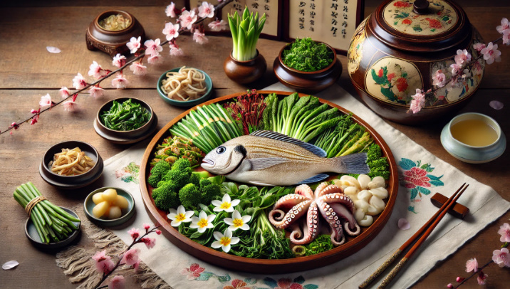 봄 제철 음식 정리 관련 이미지