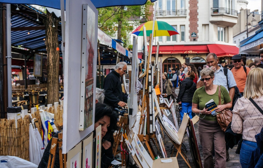 몽마르트 지역 체험 관련 사진