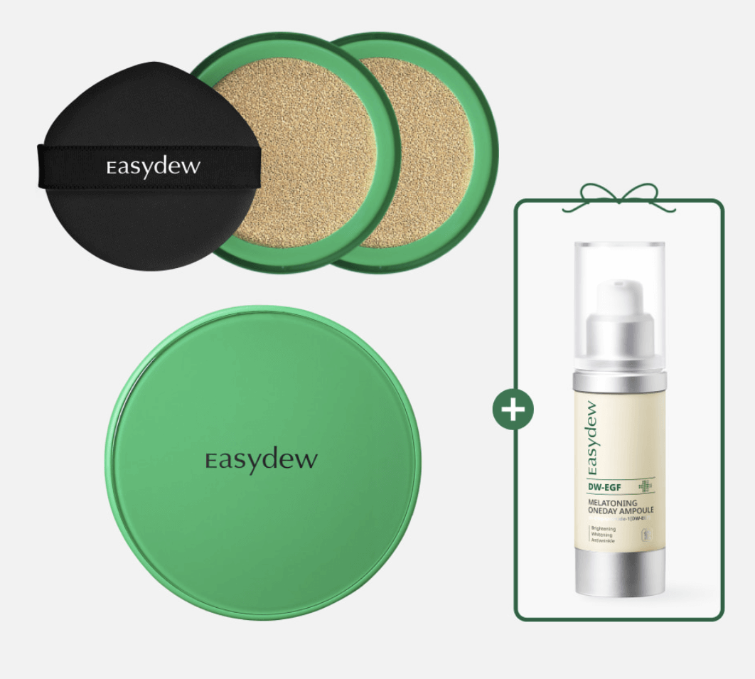 한가인 기미 쿠션. 이지듀 기미앰플쿠션