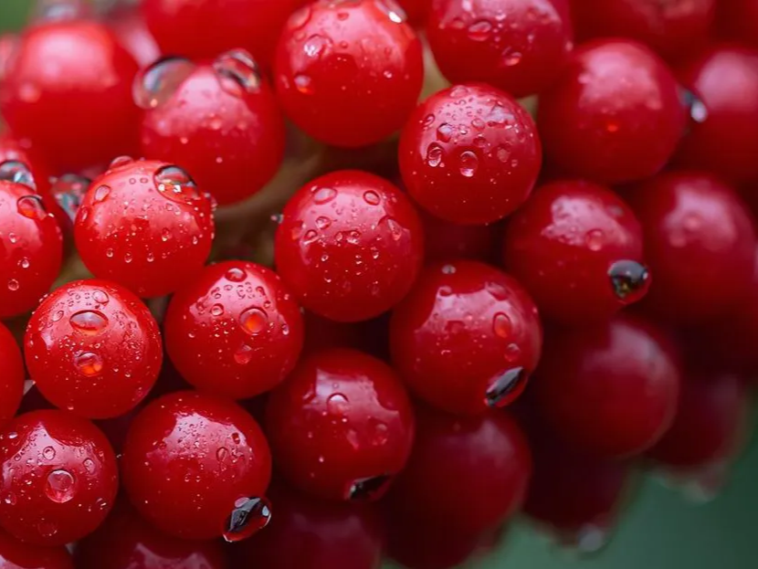 보관하여 먹는 오미자